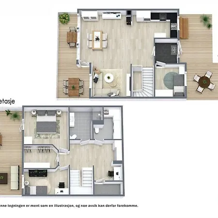 3-bedroom Terrace House With Incredible Sea Views * Moss